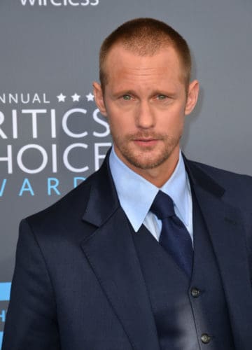 Alexander Skarsgard with Buzzcut Alexander Skarsgard with Buzzcut