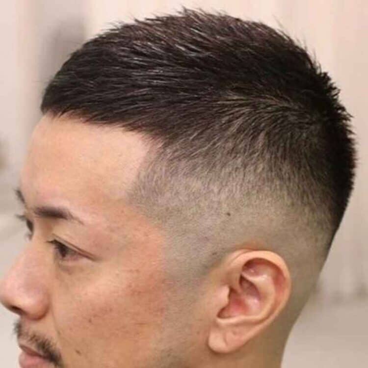 Asian Fade Short Hair