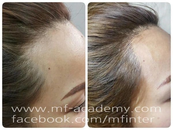 Baby hair tattoos Baby hair tattoos for women are a good SMP option.