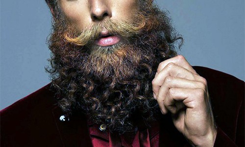Natural Beard Curls