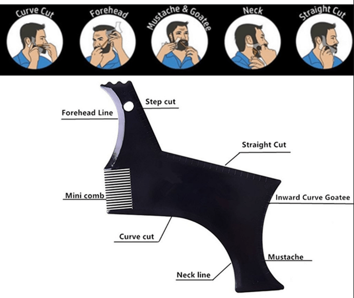 Beard Shaping Tool How to Use + 5 Best Tools Reviewed Bald & Beards