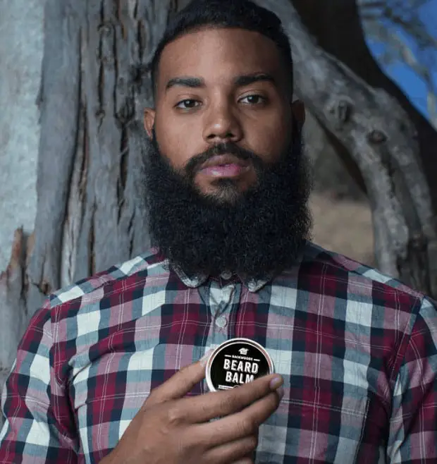 Using beard balm for black men beard care