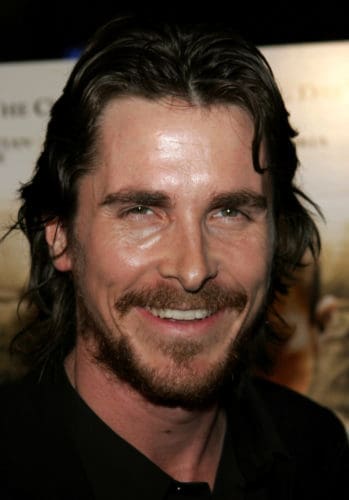 Christian Bale scruffy beard Christian Bale heavy scruffy beard
