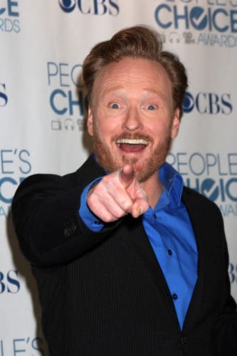 Conan O'Brien Ginger Beard