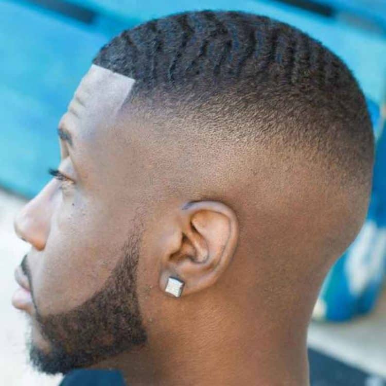 High Fade With Waves