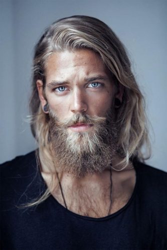 Highlighted and blonde Long Beard