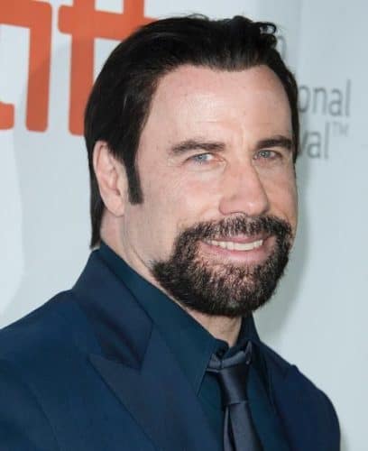 John Travolta extended goatee