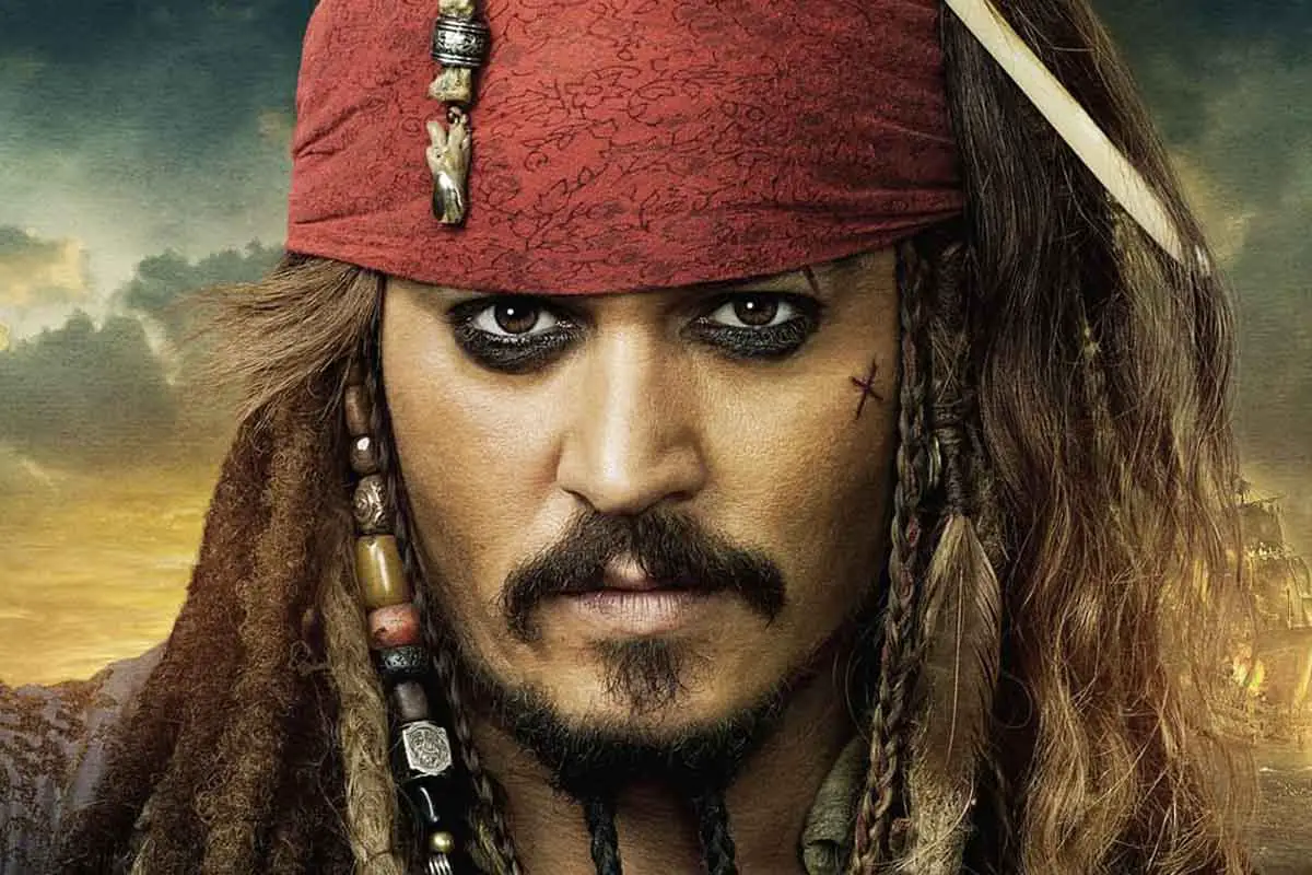 Johnny Depp's famous pirate beard