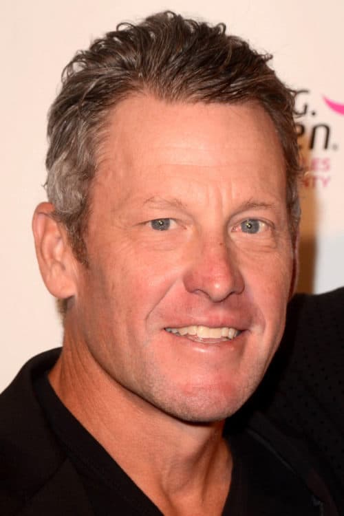 Lance Armstrong without Receding Hairline