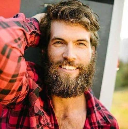 Hot lumberjack with beard