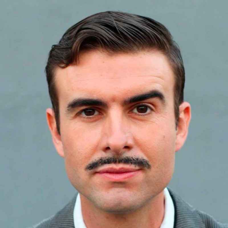 Pencil Thin - Mexican thin Moustache