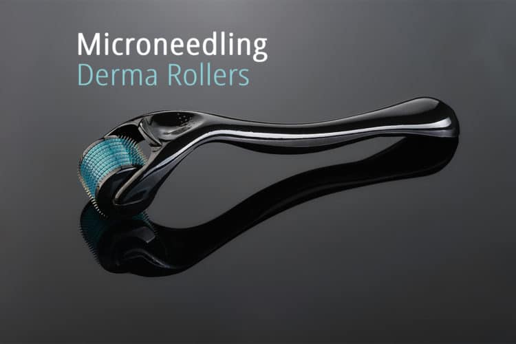 Microneedle derma roller for hair growth.