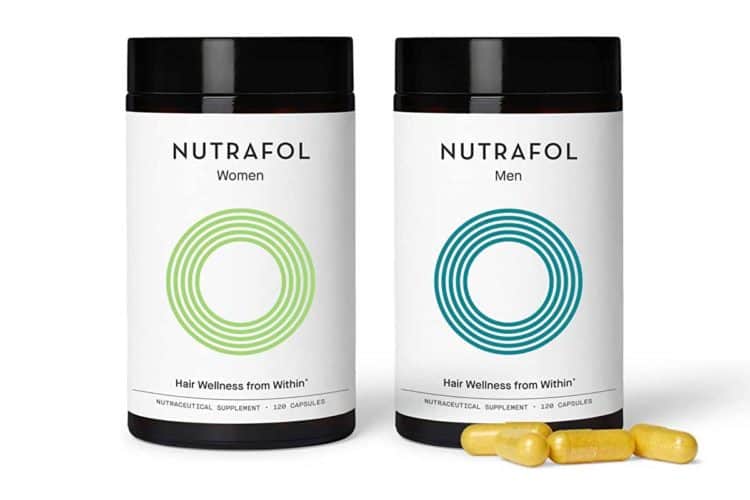 Nutrafol Bundle: Women and Men Hair Growth Supplements.