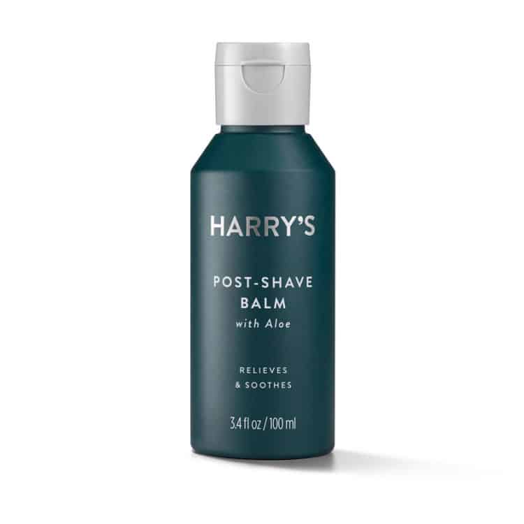 Use a post-shave balm like from Harry's