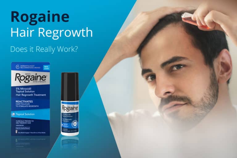 Rogaine Minoxidil hair growth treatment