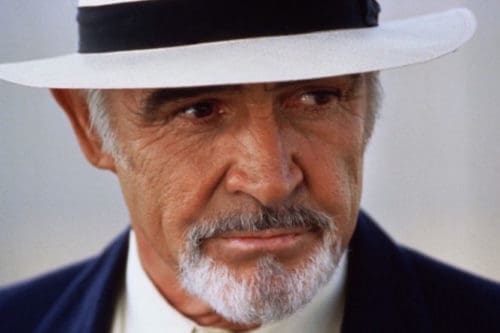 Sean Connery Gray Goatee