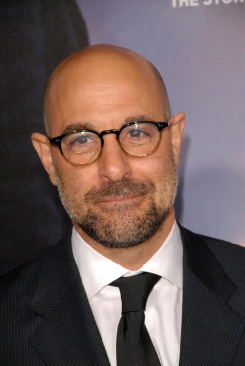 Stanley Tucci is bald now, but still a great actor.