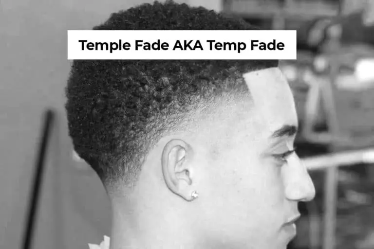temple fade haircut