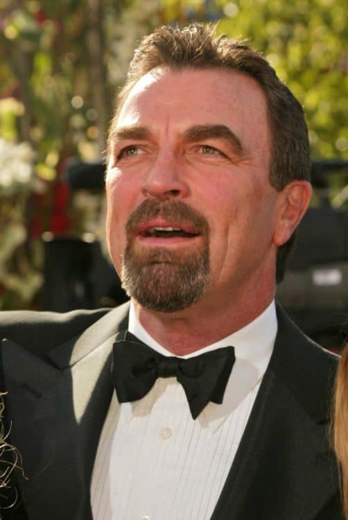 Tom Selleck Goatee and mustache
