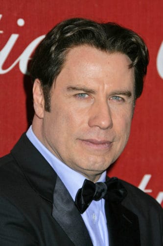 John Travolta new transplant hairline