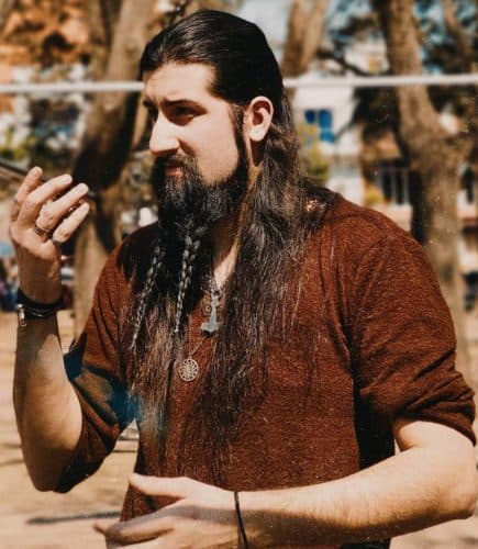 Viking Beard with braids Viking Beard with braids