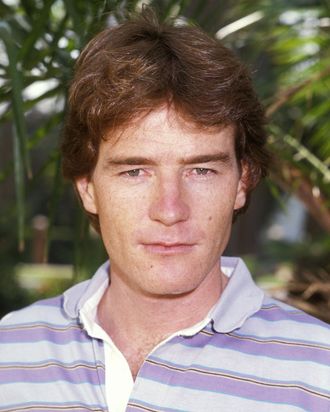 Young Bryan Cranston with Hair