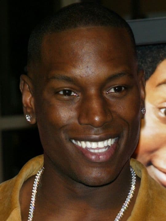Young Tyrese Gibson Stubble Hair